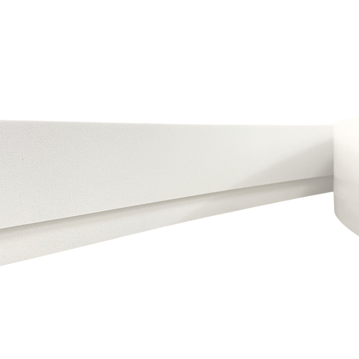 Moldura Teto Rodateto Eva Autocolante Flexível E5 7cm x 1cm Branco