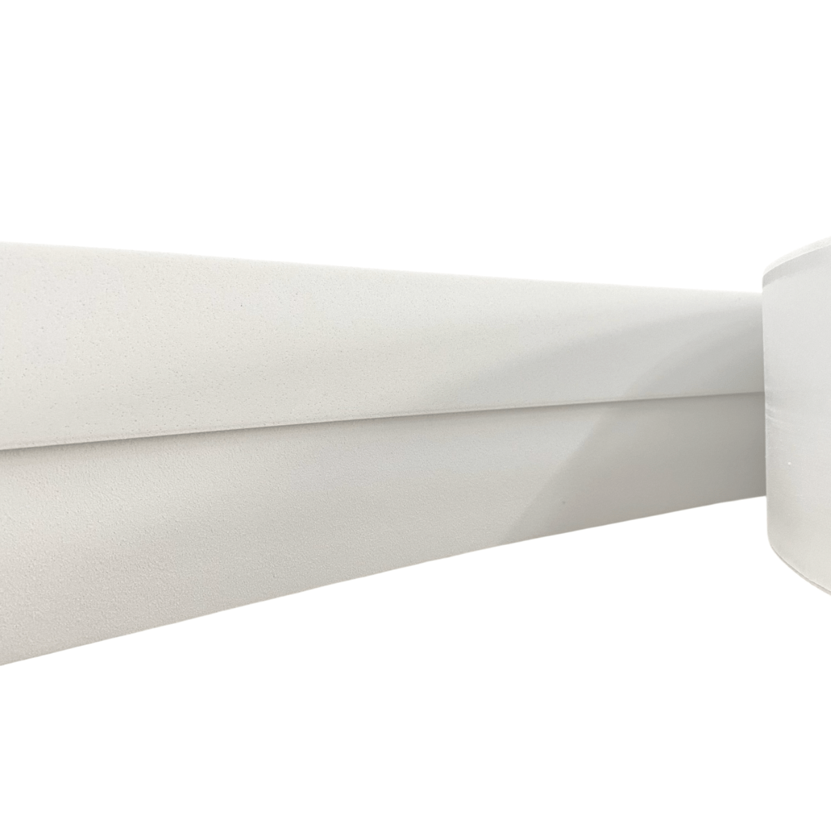 Moldura Teto Rodateto Eva Autocolante Flexível E7 10cm x 1cm Branco