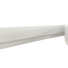 Moldura Teto Rodateto Eva Autocolante Flexível E19 5cm x 1cm Branco