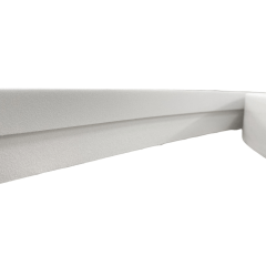 Roda Teto E18 5cm x 1cm Branco