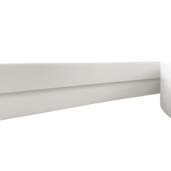 Moldura Teto Rodateto Eva Autocolante Flexível E20 7cm x 1cm Branco