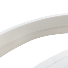 Moldura Teto Rodateto Eva Autocolante Flexível E20 7cm x 1cm Branco