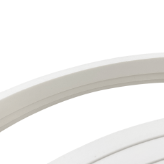 Moldura Teto Rodateto Eva Autocolante Flexível E4 5cm x 1,5cm Branco