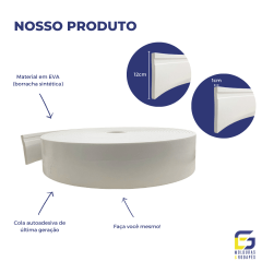 Maresia 12cm x 1cm Branco