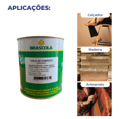 Cola de Contato Brascola Lata 750g